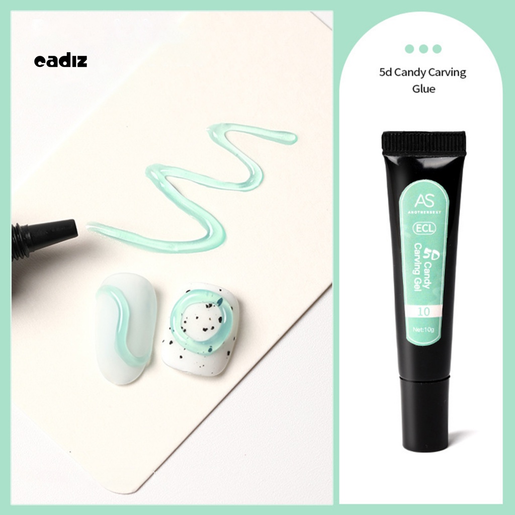 Sơn Móng Tay UV Gel 3D Chuyên Nghiệp Màu Sắc Tươi Sáng 10g Dành Cho Nữ