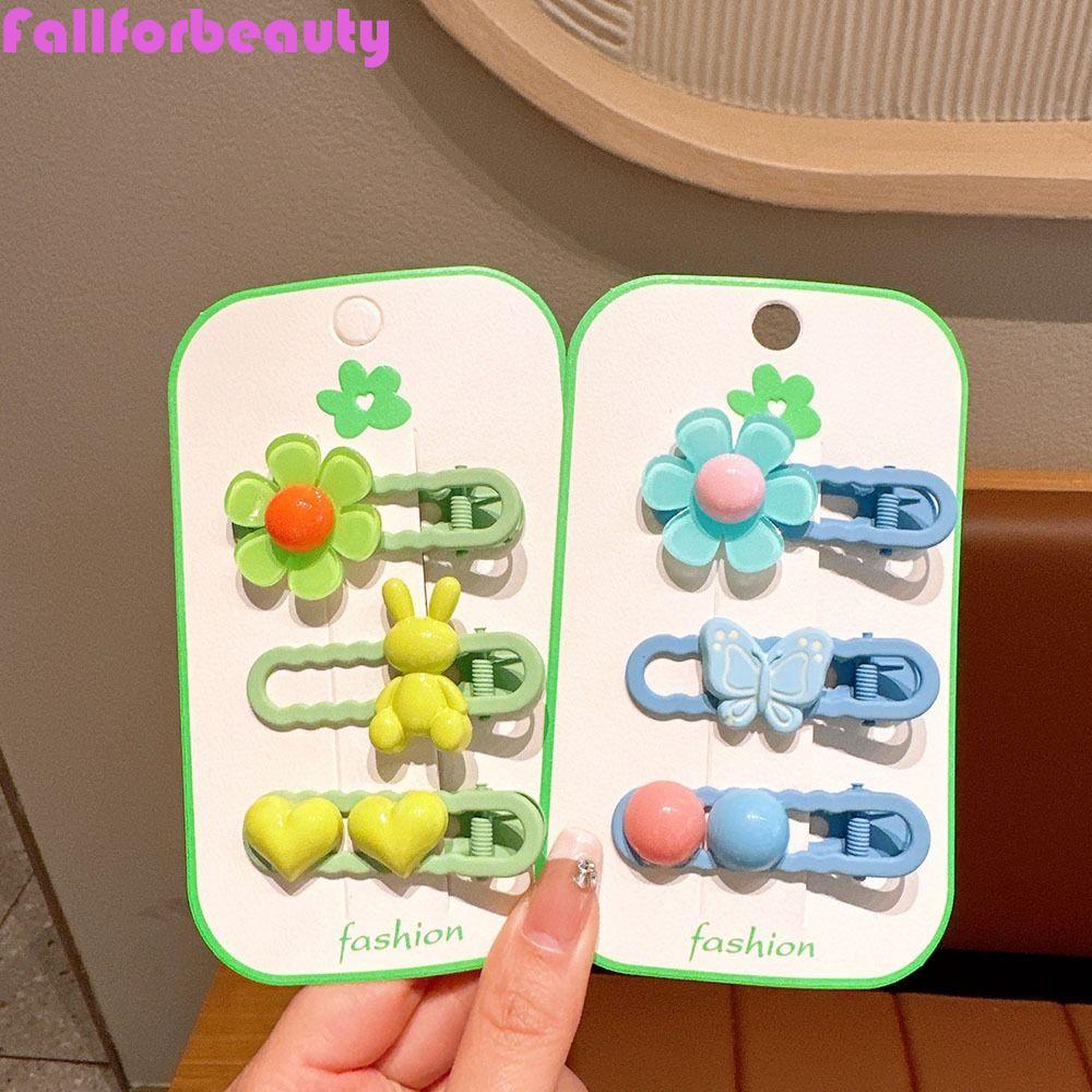 Kẹp Tóc Hình Nơ / Bông Hoa Đơn Giản Dễ Thương Dành Cho Bé Gái