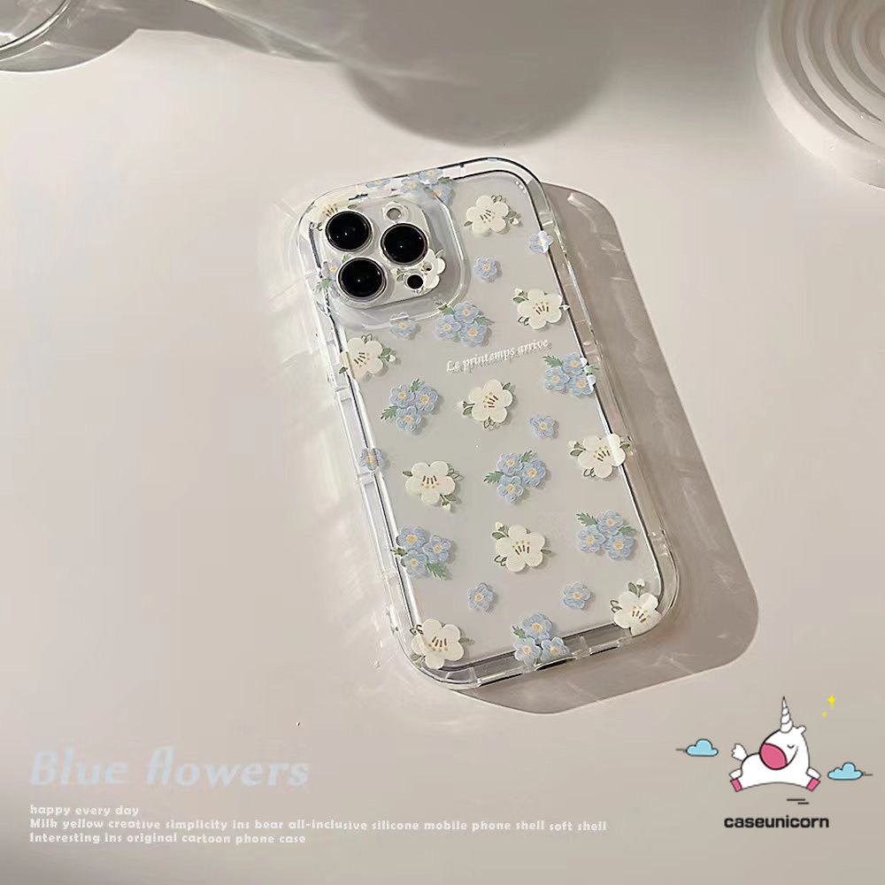 Ốp Điện Thoại Mềm Chống Sốc Họa Tiết Hoa Cho iPhone 6 6S 7 8 Plus 14 11 13 12 11 Pro MAX 7Plus XR X XS MAX