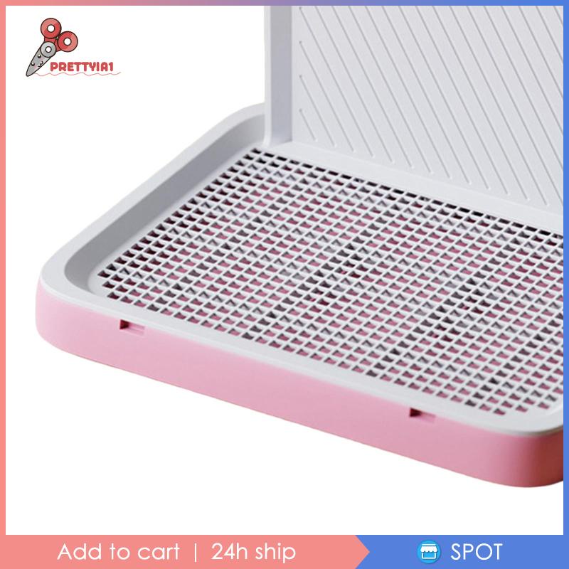 [Prettyia1] Khay Đi Vệ Sinh Cho Thú Cưng Trong Nhà Có Thể Tháo Rời Và Tái Sử Dụng