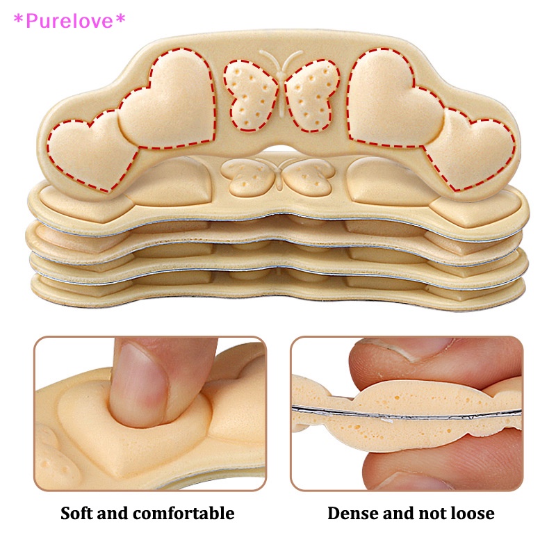 1 Cặp Đệm Lót Giày Cao Gót Bảo Vệ Chống Mòn Có Thể Điều Chỉnh Kích Thước Mới
