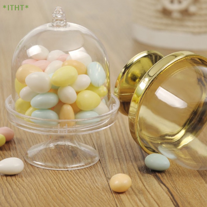 Khay Nhựa Trong Suốt Dùng Đựng Kẹo Làm Quà Tặng Đám Cưới Mới