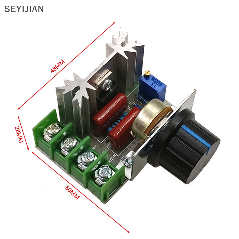 Mô Đun Điều Chỉnh Điện Áp 2000W SCR Chuyên Dụng