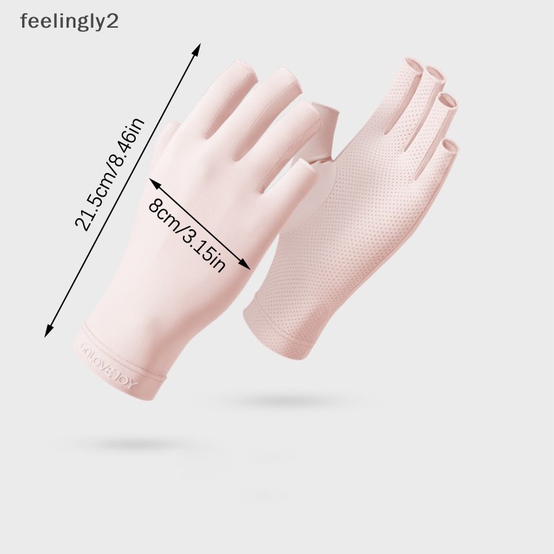 1 Đôi Găng Tay Chống Tia UV Bảo Vệ Móng Nghệ Thuật