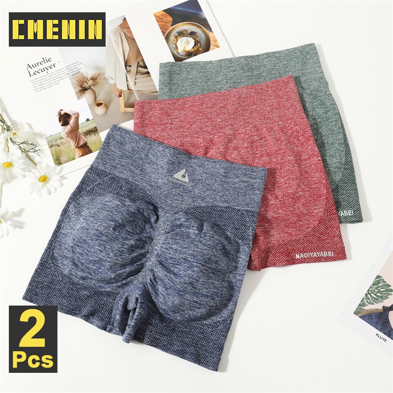 Bộ 2 Quần Short Legging Không Đường May Co Giãn Tốt Nhanh Khô Thoáng Khí Thời Trang Cho Nữ Y0012