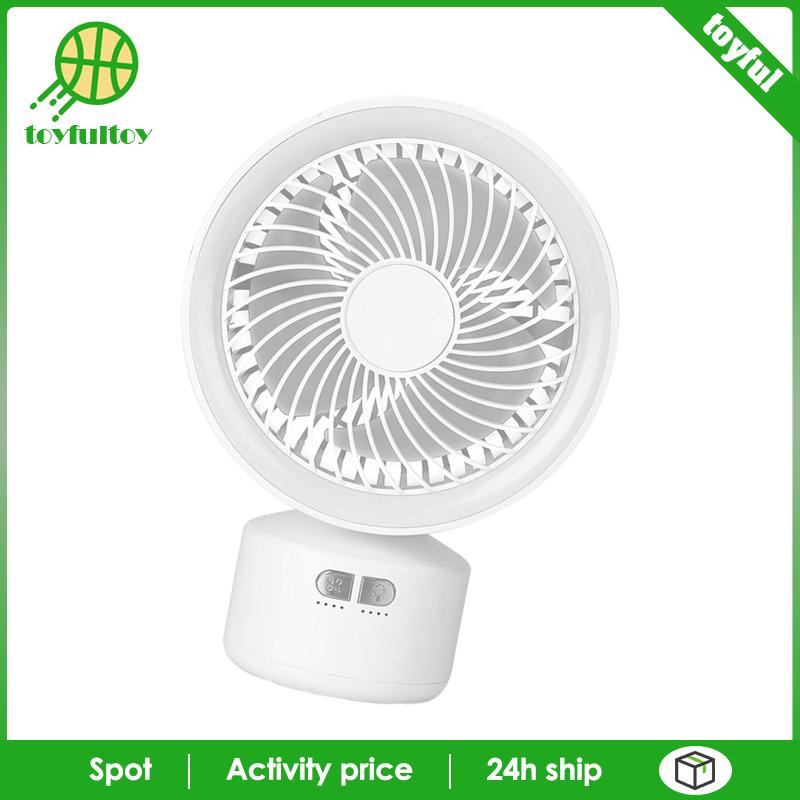 Quạt Cắm Trại Có Đèn LED Có Thể Điều Chỉnh Độ Sáng Tiện Dụng