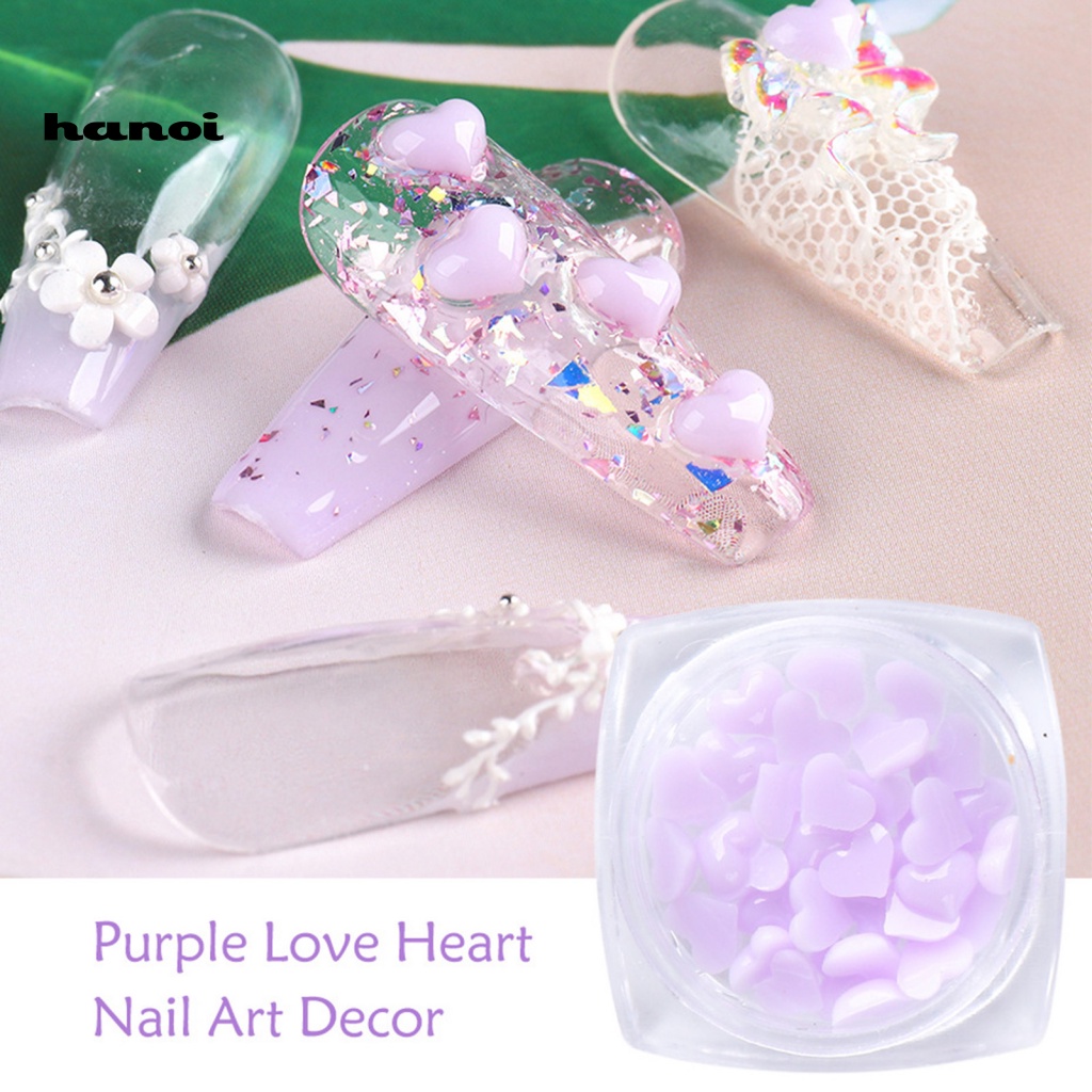 Set 40 Phụ Kiện Trang Trí Móng Tay 3D Xinh Xắn Charms