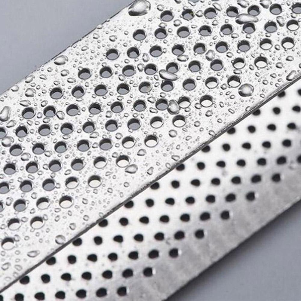 Khuôn Nướng Bánh Hình Tròn / Oval / Vuông Bằng Thép Không Gỉ 6 / 8 / 10cm Có Lỗ L5U5