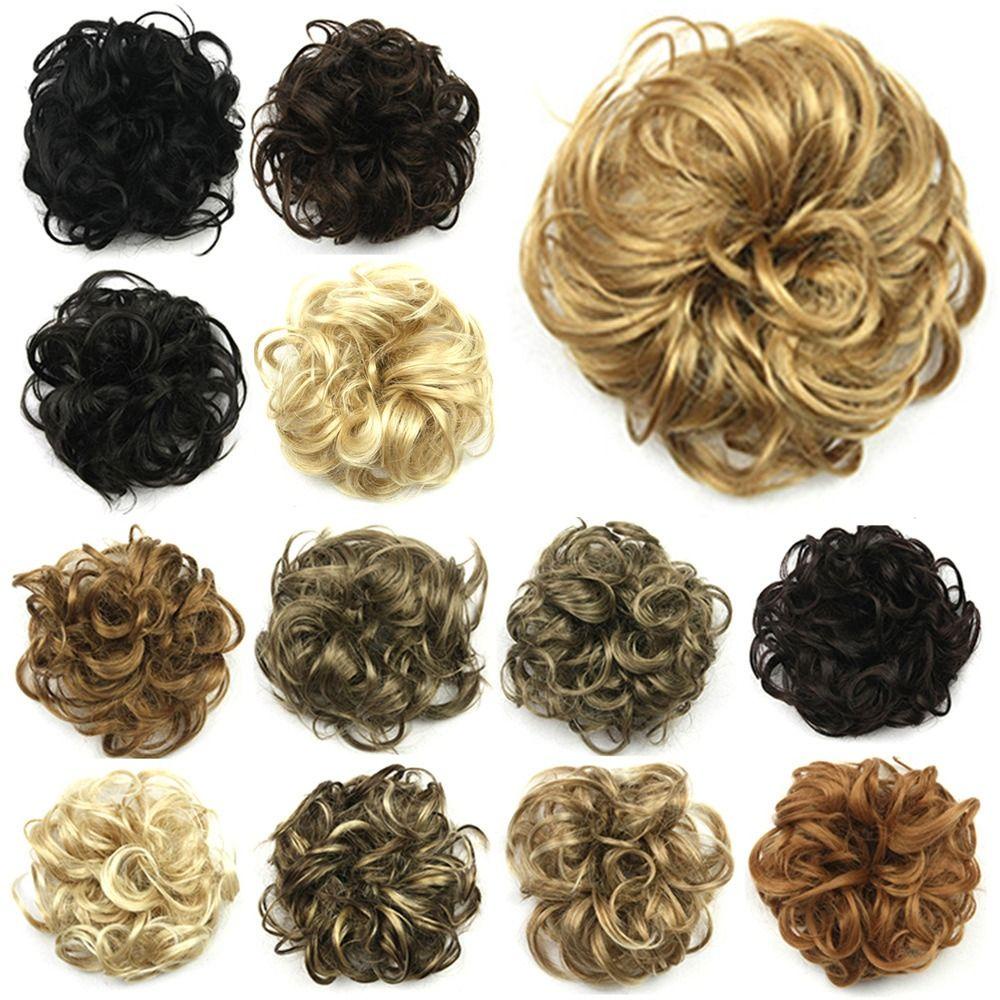 Búi Tóc Giả Bằng Sợi Tổng Hợp Chất Lượng Cao Cho Cô Dâu