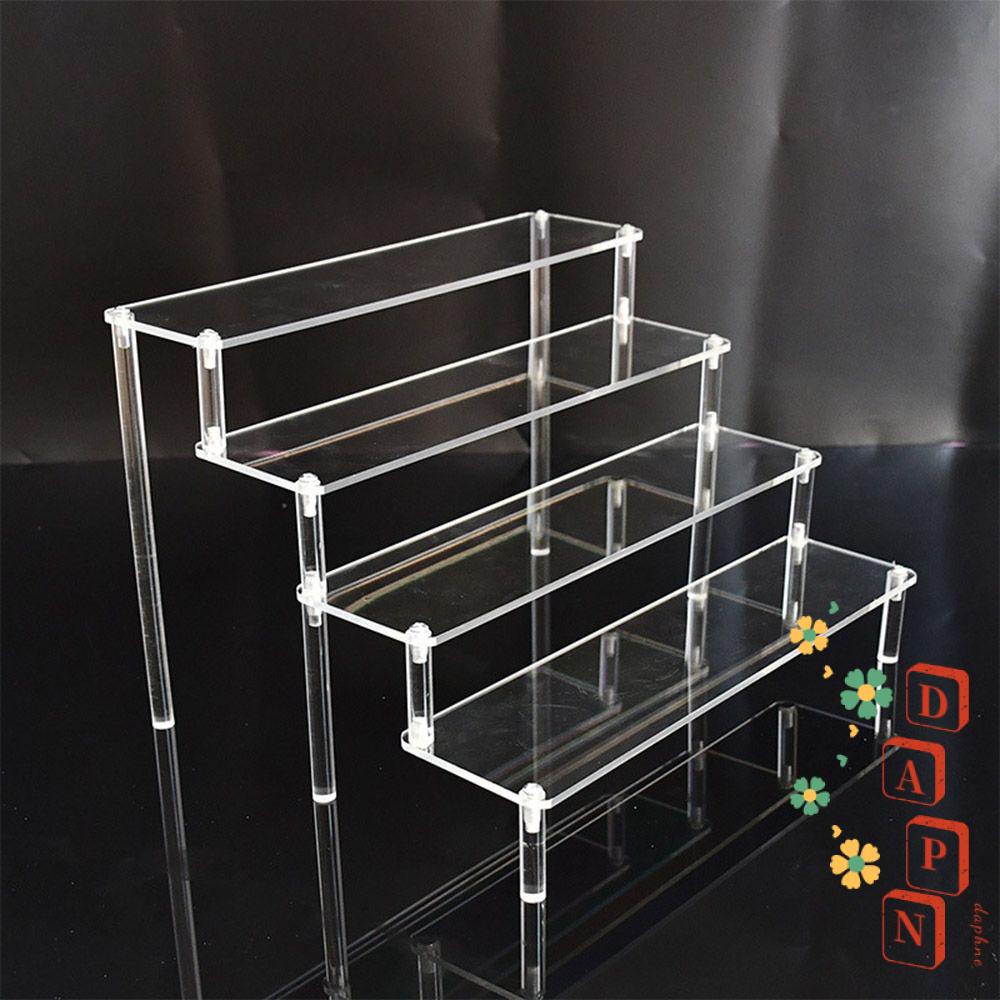 Giá Đỡ Trưng Bày Mỹ Phẩm Hình Thang Trong Suốt Có Tay Cầm DAPHS