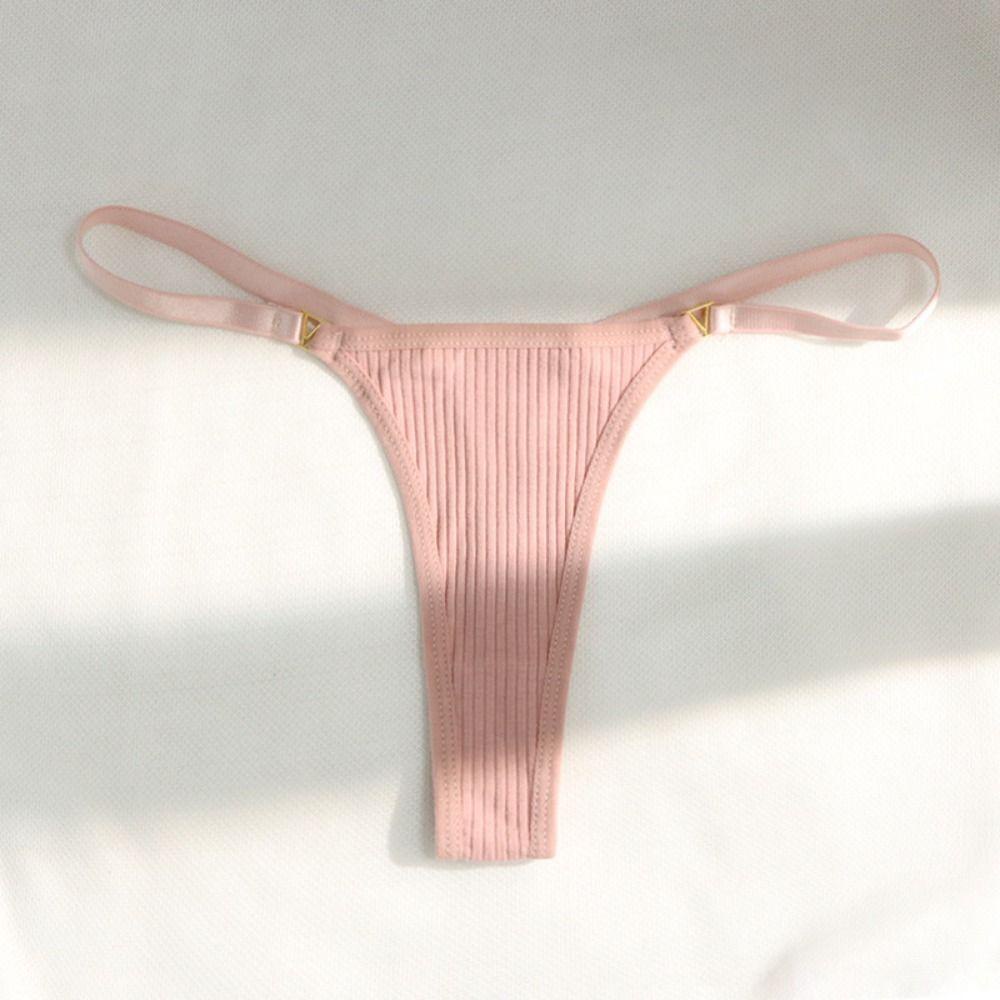 BACK2LIFE Quần Lót Nylon Mỏng Mềm Mại Thoáng Khí Màu Trơn Đơn Giản Cho Nữ