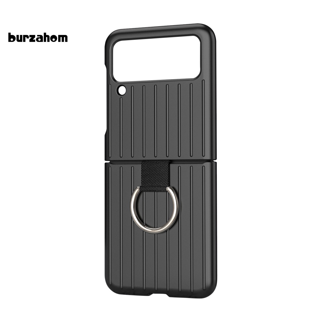 Ốp Điện Thoại PC Chống Sốc Có Giá Đỡ Dạng Vòng Tròn Xỏ Ngón Cho Samsung Flip 3