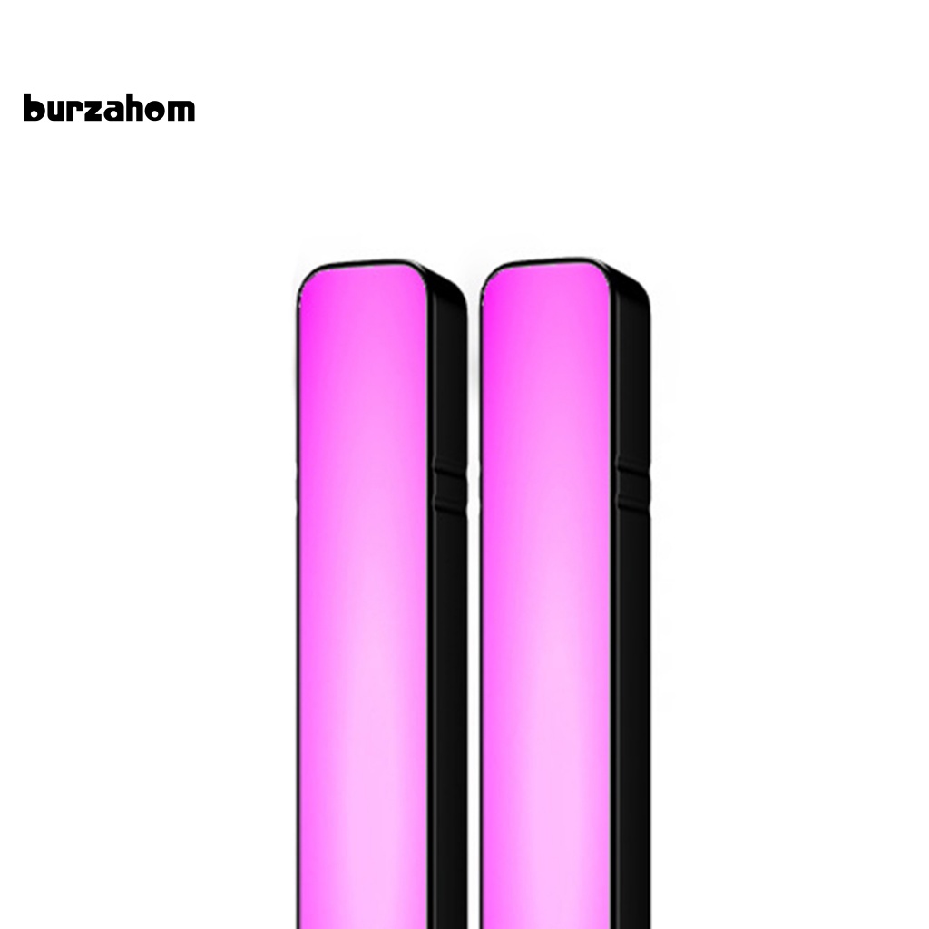 Set 2 Đèn LED 24 Nút RGB 2x14LED 4 Bóng Có Thể Điều Chỉnh Độ Sáng Kèm Điều Khiển Bằng Giọng Nói Tiện Dụng