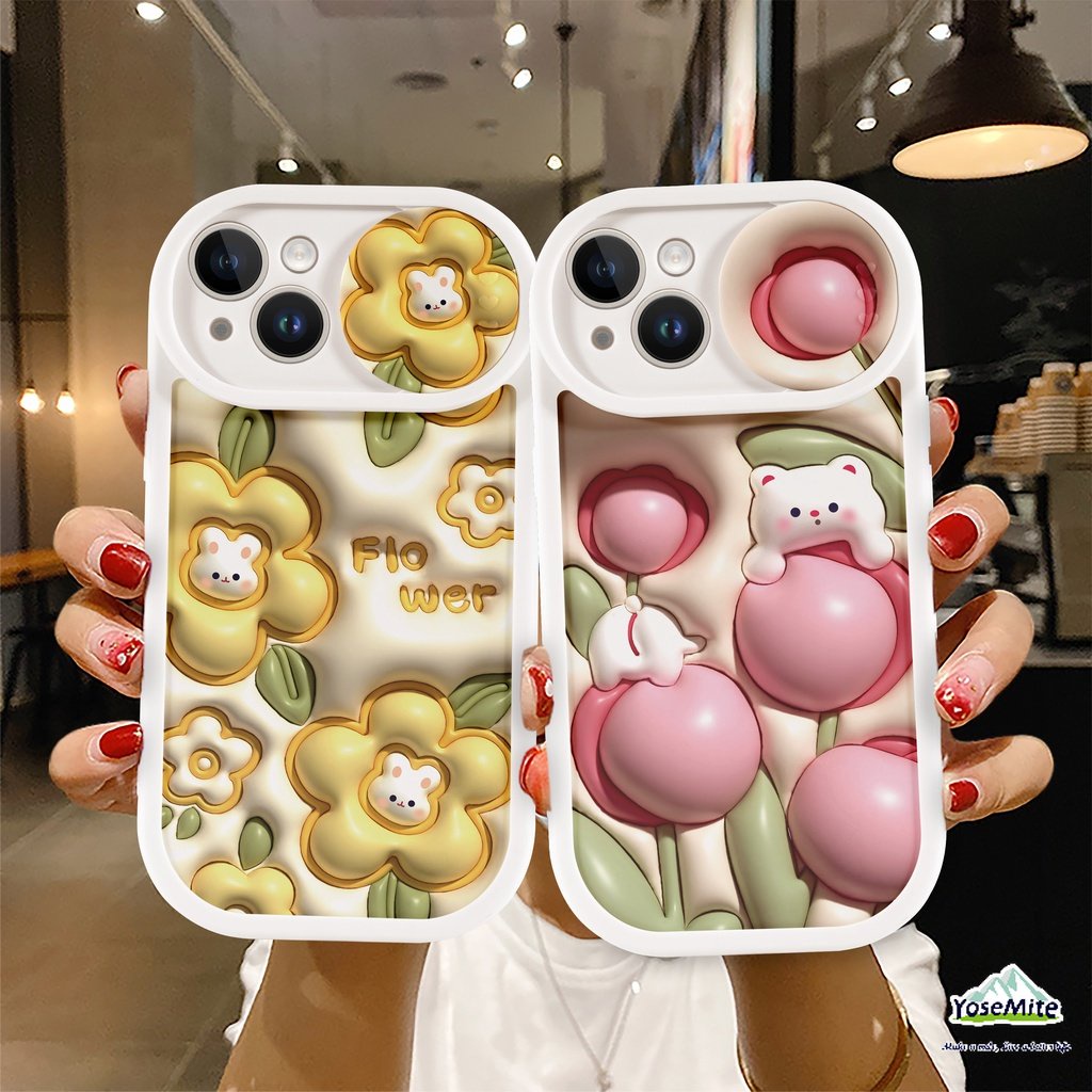 ốp trượt cam Phim hoạt hình động vật iPhone 14 XR 13 11 12 Pro Max 8 7 6 6S Plus X Xs Max Se 2020 13 12 11 Ốp Điện Thoại Case Case