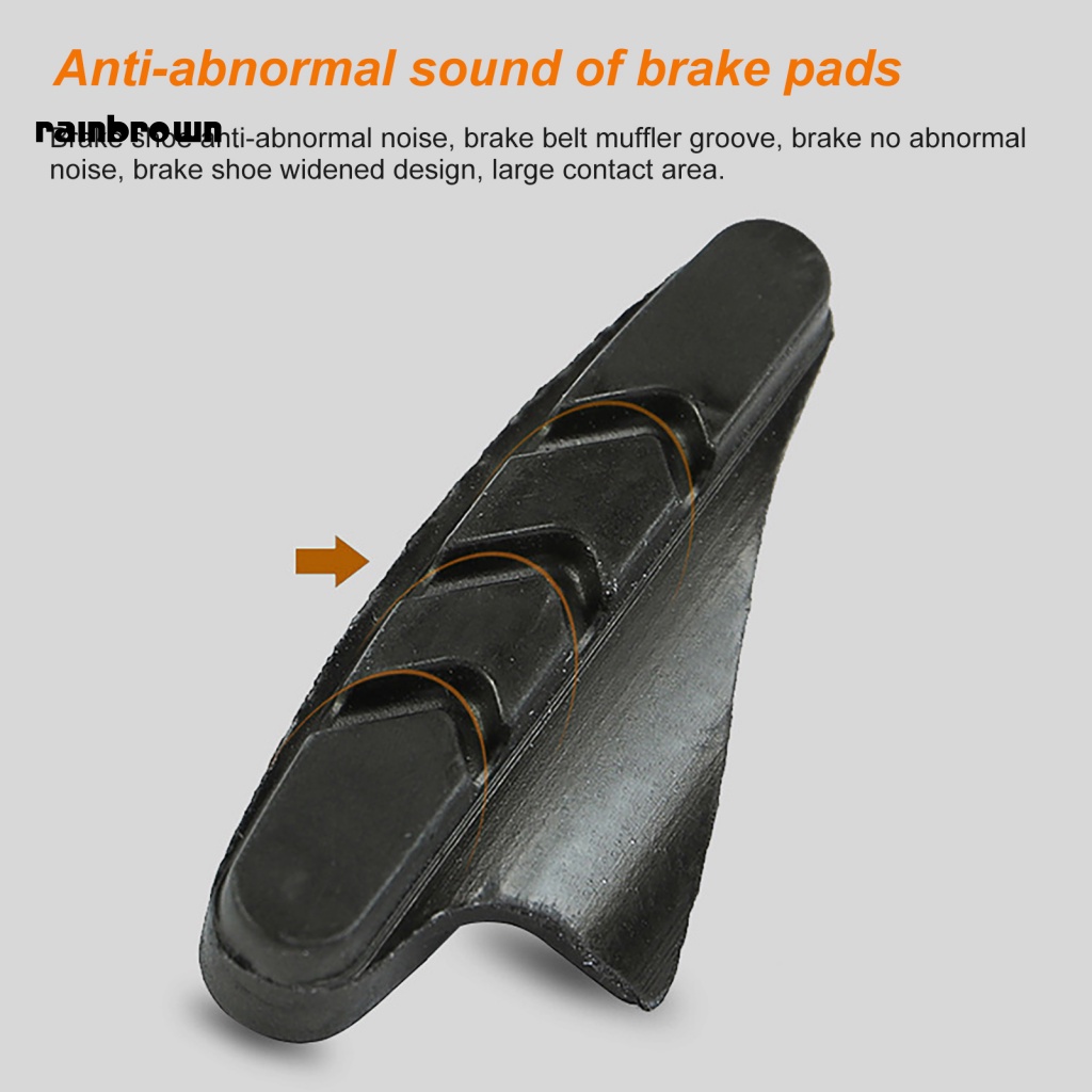 Bộ 2 Phanh Trước Và Sau Bằng Hợp Kim Nhôm Tháo Gỡ Nhanh Cho Xe Đạp Hầu Hết Các Loại Xe Đạp