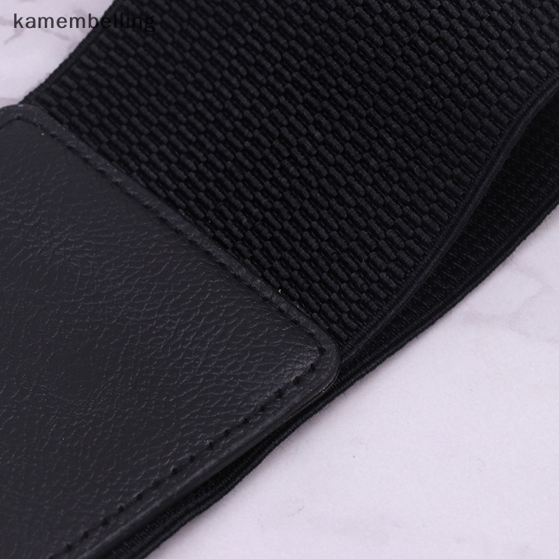 Thắt Lưng Bản Rộng Co Giãn Phong Cách Vintage Cho Nữ