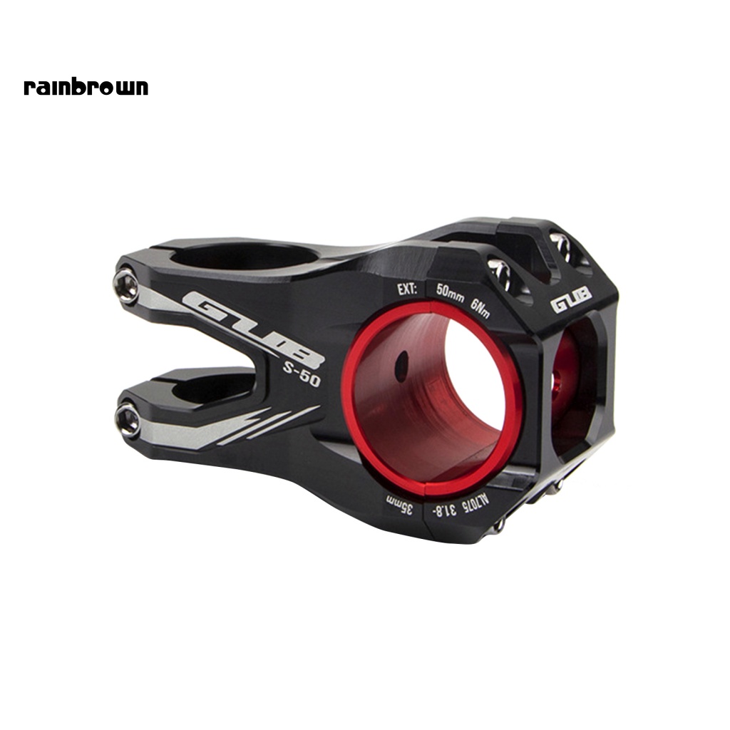 &lt; Rainbrown &gt; Tay Cầm Xe Đạp Leo Núi Chống Ăn Mòn Dễ Lắp Đặt Thân Ngắn Dễ Dàng