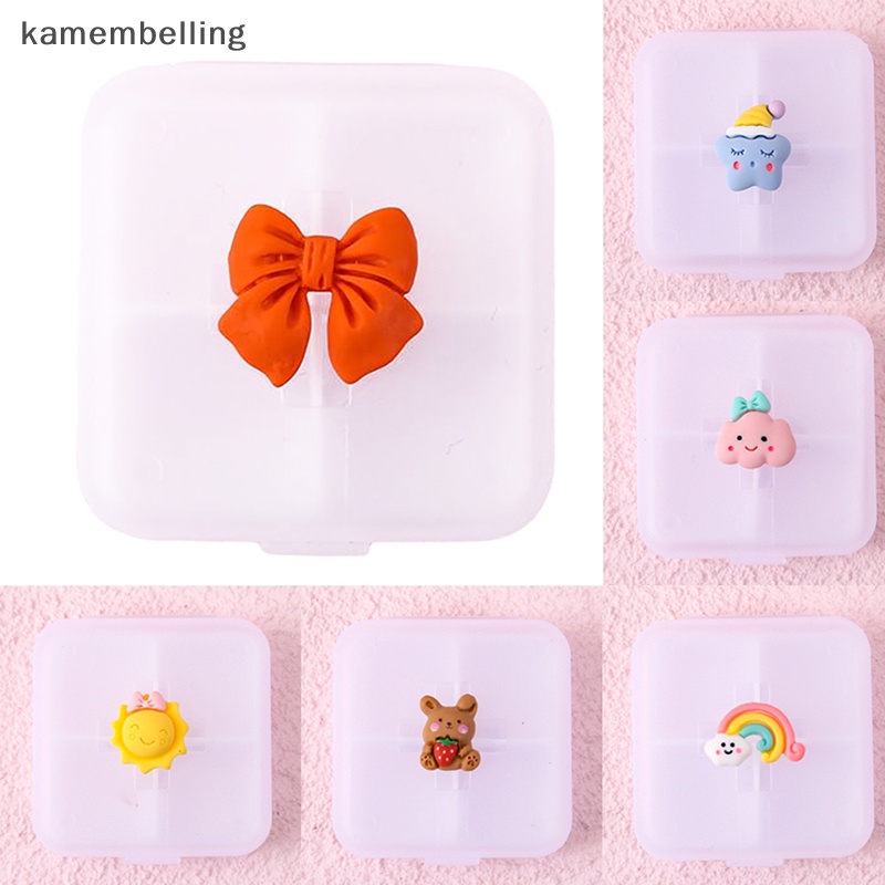 Hộp Đựng Thuốc 4 Ngăn Tiện Lợi Khi Đi Du Lịch