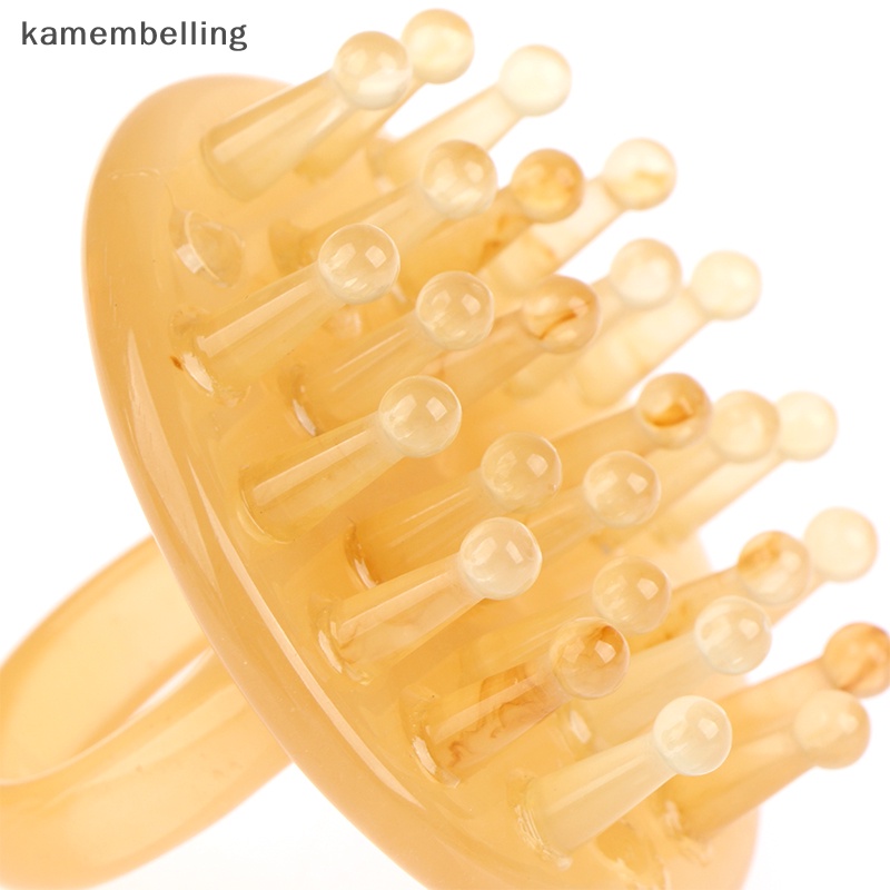 Lược Chải Tóc Mát Xa Da Đầu Bằng Nhựa resin Tự Nhiên kamembelling