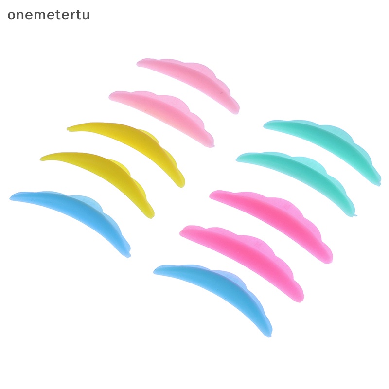 Onemetertu Set 6 Cặp Đệm Silicone Hỗ Trợ Nâng Lông Mi Giả