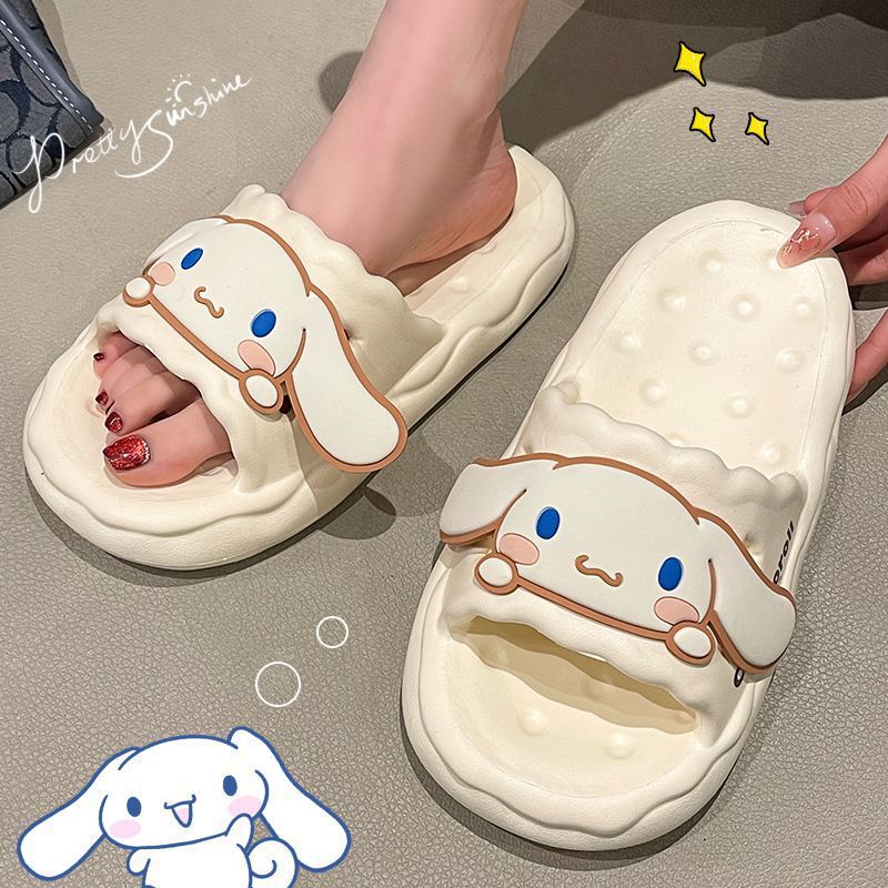 Dép Sandal Đế Dày Mềm Mại Họa Tiết Hoạt Hình Dễ Thương Cho Bé Gái