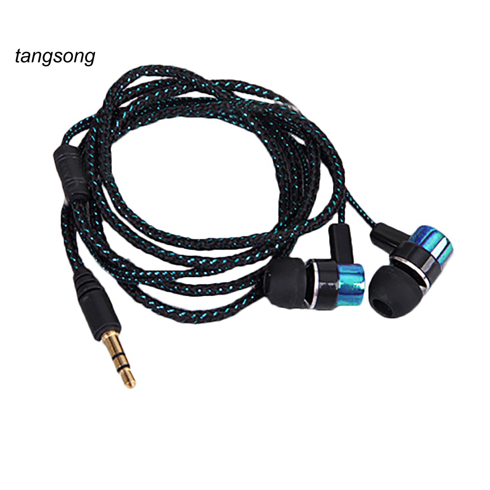 Tai Nghe Nhét Tai Âm Thanh Siêu Trầm Có Dây Cho Điện Thoại Máy Tính