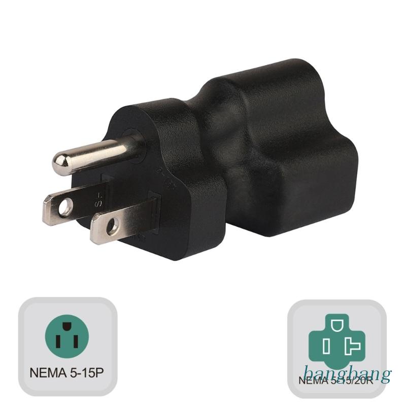 Dây Cáp Chuyển Đổi Nguồn Máy Tính 3Pin Nema 5-15P Sang Nema 5-15 / 20R