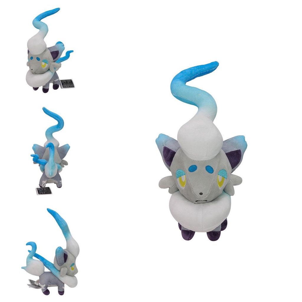 Thú Nhồi Bông Hình Pokemon Legends Arceus Blue Zorua Mềm
