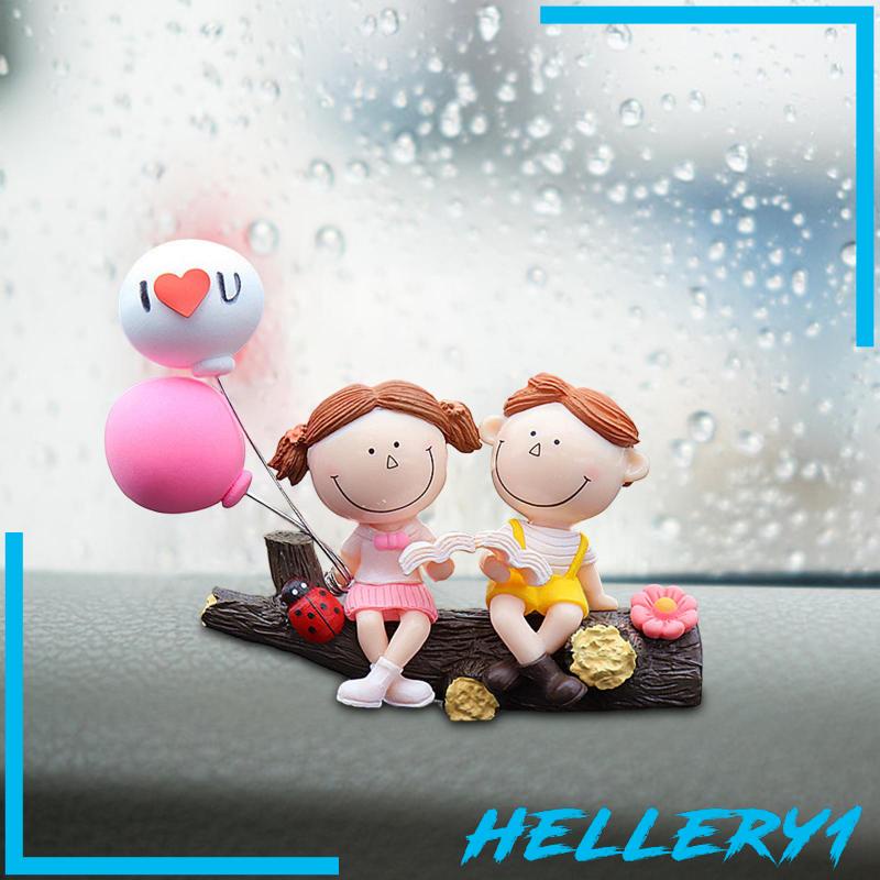 [Hellery1] Tượng Trang Trí Bảng Điều Khiển Xe Hơi Cho Bé Gái