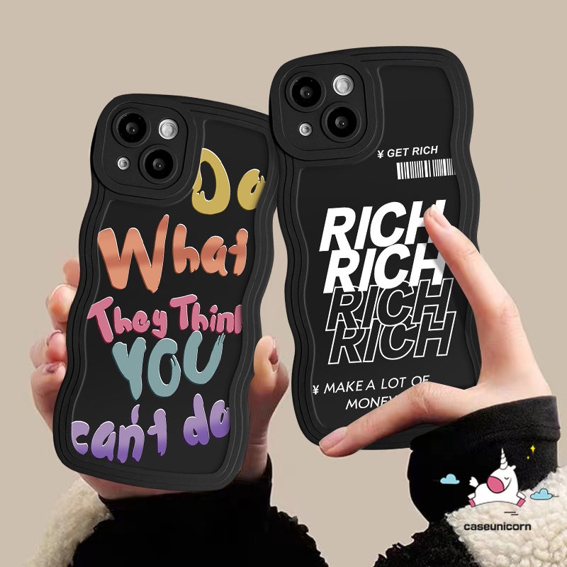 Ốp Điện Thoại Mềm Họa Tiết Chữ Vui Nhộn Cho iPhone 8 6 14 6s 7 Plus 11 14 12 13 Pro Max XR X XS Max SE 2020