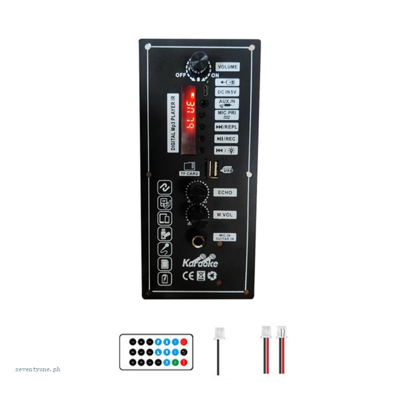 Bảng Mạch Khuếch Đại Âm Thanh Điều Khiển Từ Xa 3.7V Sạc Được Cho Xe Hơi