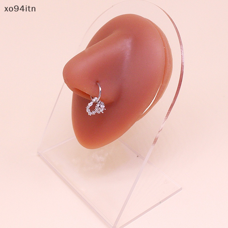 Khuyên Xỏ Mũi / Tai Đa Năng Hình Cánh Bướm / Trái Tim Bằng Thép Không Gỉ