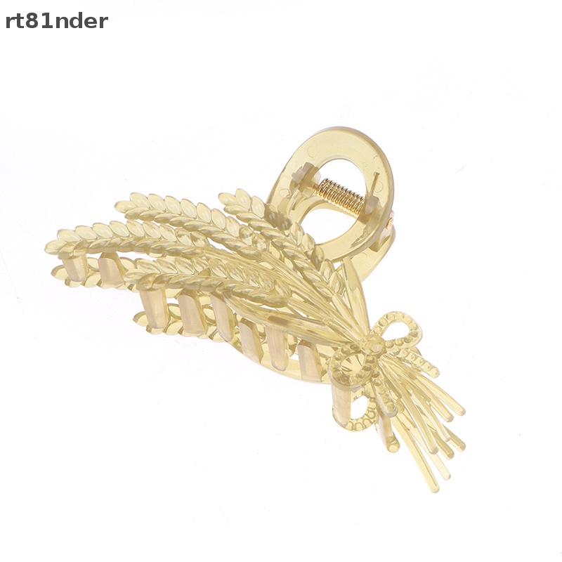 Rt Kẹp Tóc Hình Cá Mập Bằng Acrylic Màu Thạch Cho Nữ