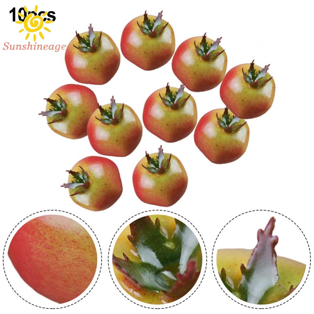 Set 10 Quả Lựu Nhân Tạo Trang Trí Nội Thất Đẹp Mắt