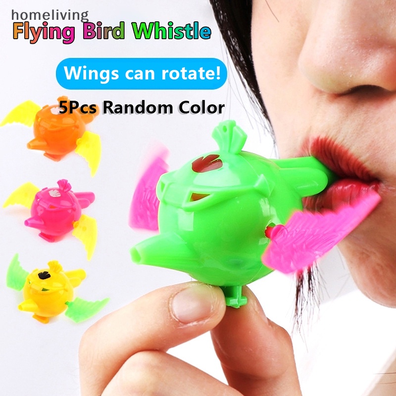 Set 5 Còi Đồ Chơi Hình Chú Chim Dành Cho Các Bé