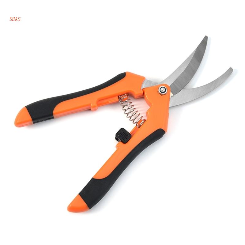 Kéo Cắt Tỉa Cành Làm Vườn Với Lưỡi Dao Cong Thiết Kế Tiết Kiệm Sức Lao Động