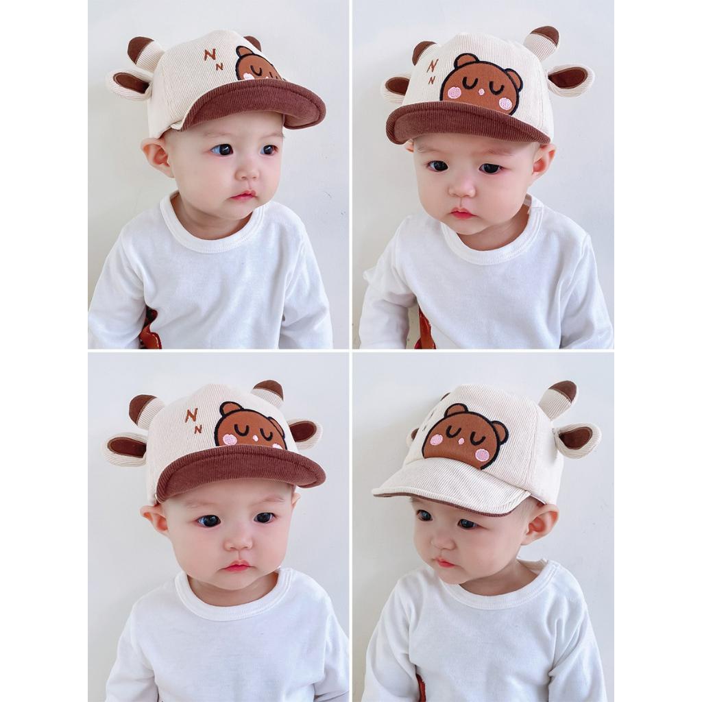 Mũ Lưỡi cho bé Jasmine Baby Trai in hình động vật (4m-2y)