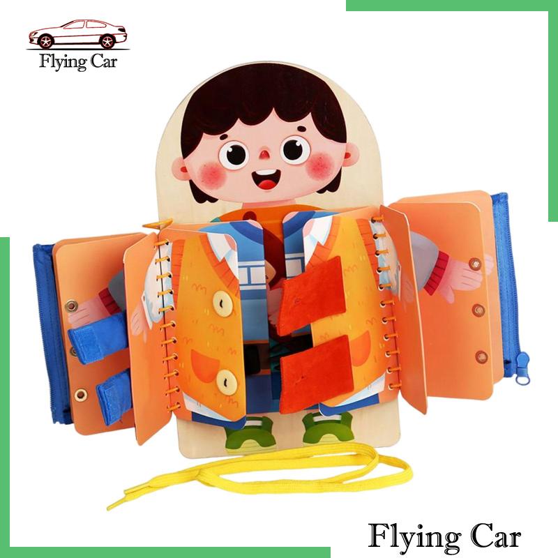 [Lzdjfmy2] Bảng Đồ Chơi Bận Rộn Cảm Biến Theo Phương Pháp Montessori Làm Quà Tặng Cho Bé