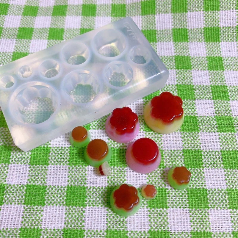 Khuôn Silicone Làm Mặt Vòng cổ Bằng Resin Acrylic