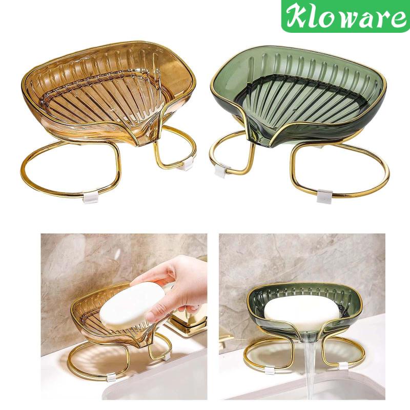 Giá Đỡ Xà Phòng Có Rãnh Thoát Nước Tiện Dụng Cho Nhà Tắm