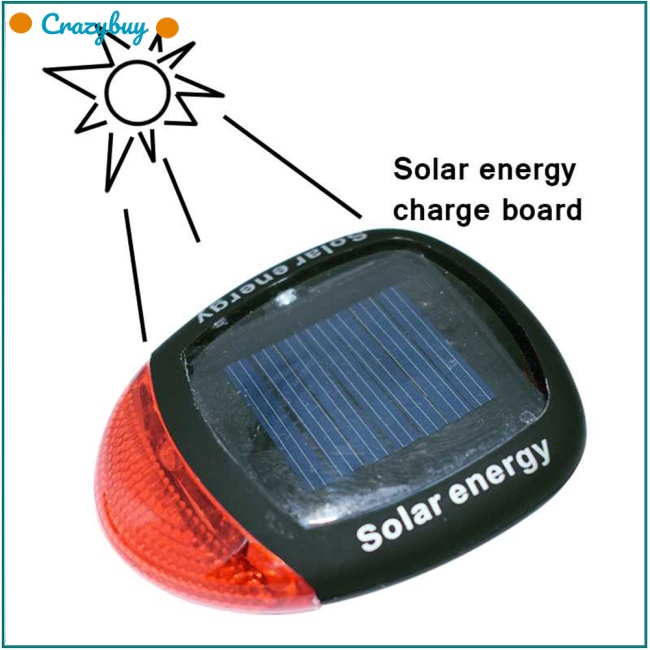 Cr Đèn Đuôi Xe Đạp Sử Dụng Năng Lượng Mặt Trời