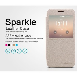 Bao da samsung S7 hiệu Nillkin