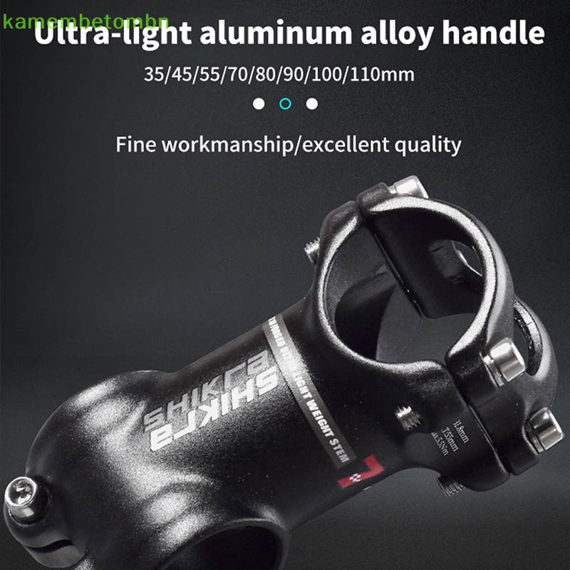 Pô Tăng Xe Đạp Leo Núi Kamembbn 31.8mm 7 Độ 45 55 65 70 80 90 100 110mm Siêu Nhẹ