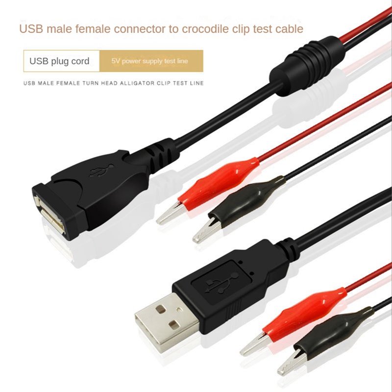 Set 2 Dây Cáp USB Kiểm Tra Điện Áp