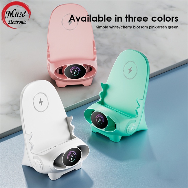 Giá Đỡ Sạc Nhanh Không Dây Mini V8 V8 Để Bàn Tiện Dụng