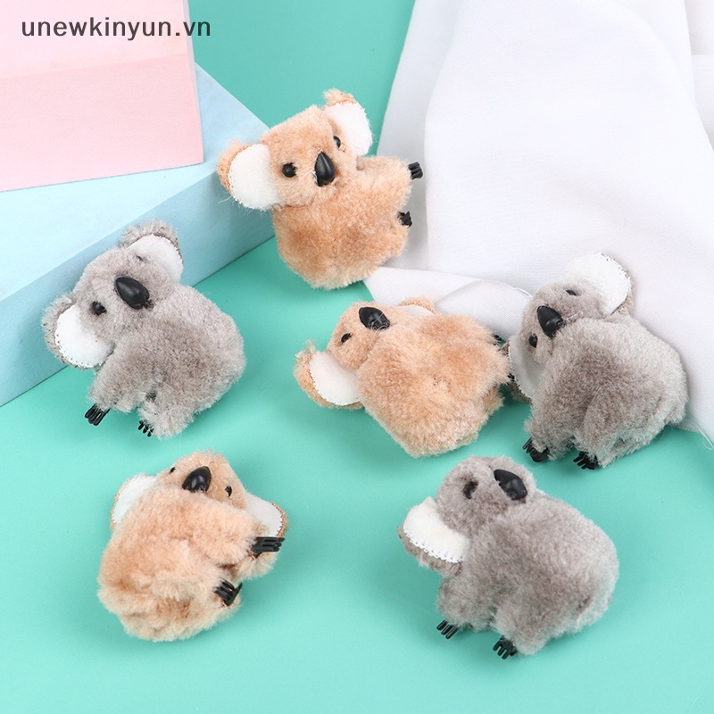 Kẹp Tóc Hình Gấu Koala 3D Nhồi Bông Dễ Thương Dùng Làm Đạo Cụ Chụp Ảnh