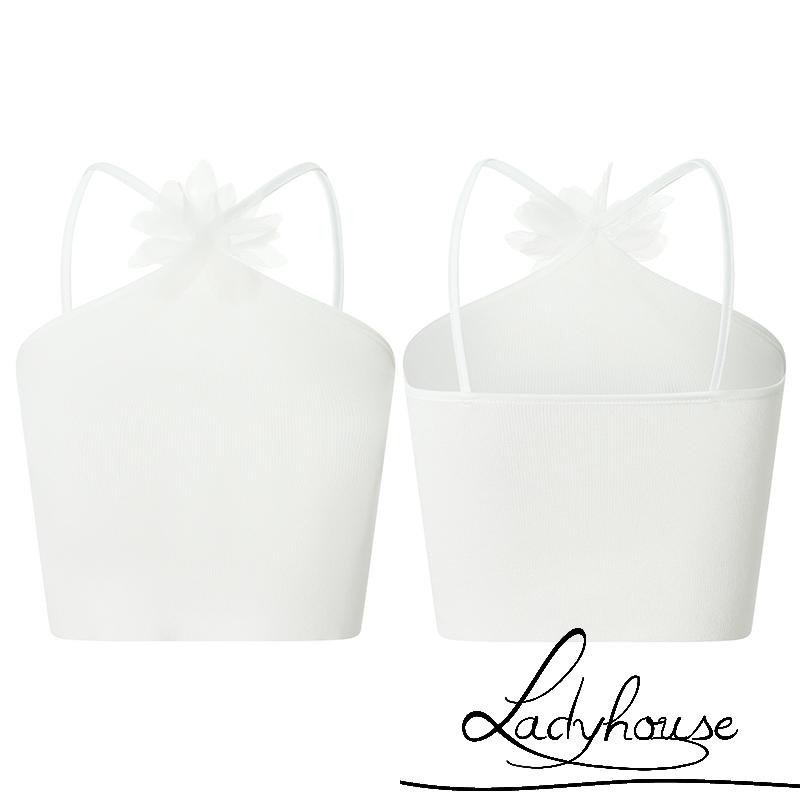 Áo Hai Dây Hở Lưng Họa Tiết Hoa Thời Trang Mùa Hè Gợi Cảm Cho Nữ