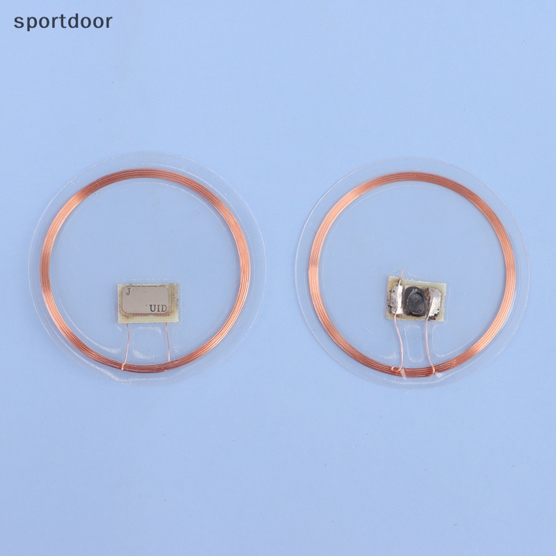 Bộ 2 Chìa Khóa Đọc Thẻ Id 125K IC 13.56MHz RFID Hình Tròn Bằng Đồng Chuyên Dụng