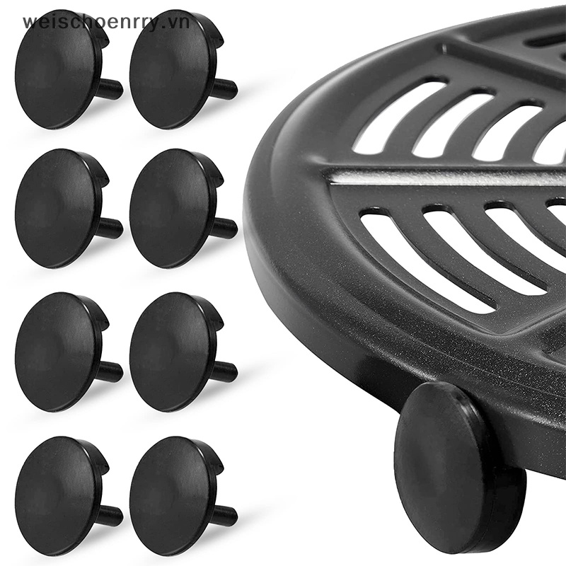 Set 4 Đầu Cao Su Chịu Nhiệt Thay Thế Cho Nồi Chiên Không Dầu