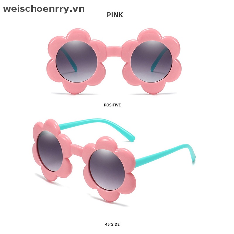 Kính Chống Nắng Và Tia UV Hình Hoa Hướng Dương Dễ Thương Cho Bé